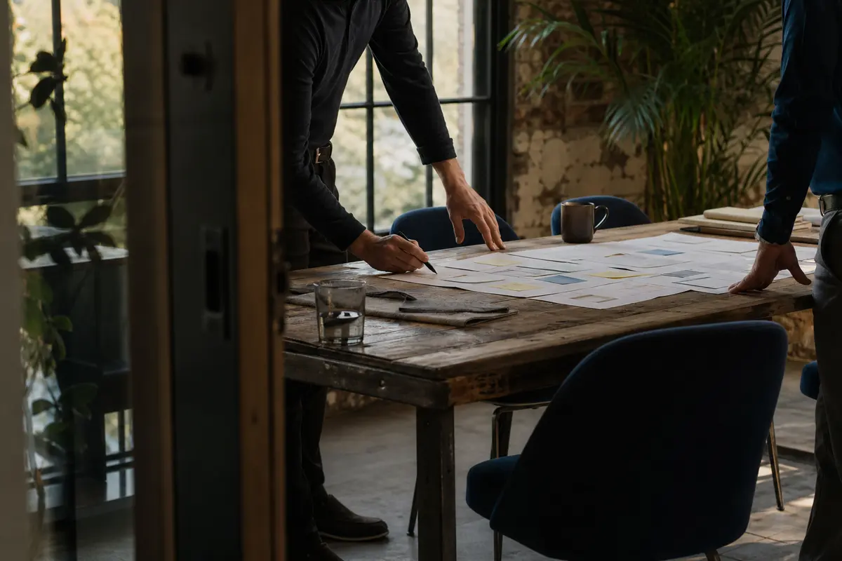 Editorial marketing planning scene for Legal News in Darby, Pennsylvania
