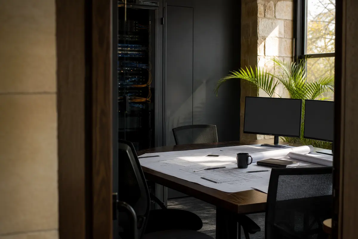 Editorial platform planning scene for Dedicated Hosting in Dormont, Pennsylvania