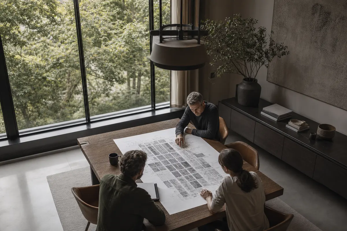 Editorial marketing planning scene for Legal News in Enola, Pennsylvania