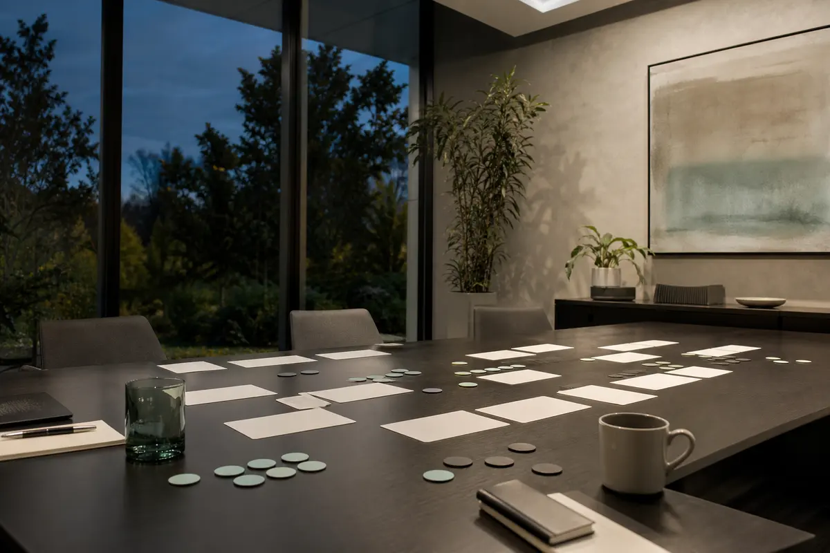 Editorial platform planning scene for Custom Software in Ephrata, Pennsylvania