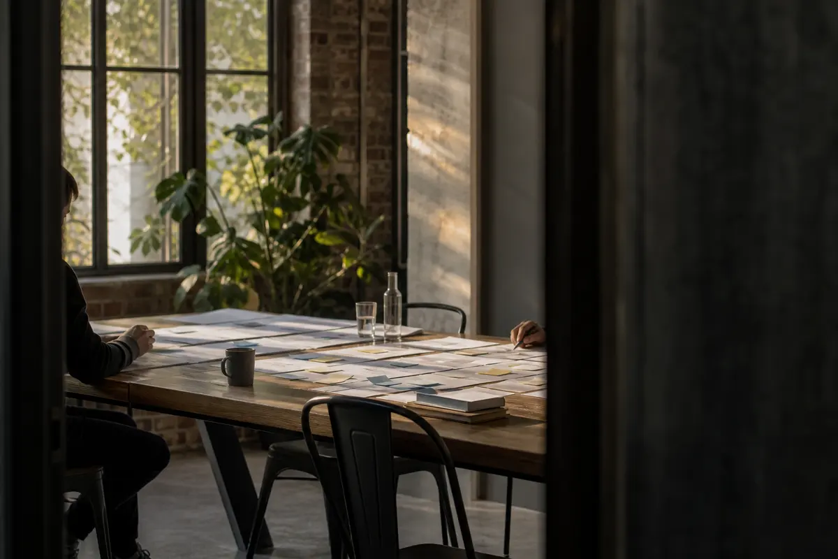 Editorial marketing planning scene for Erie, Pennsylvania
