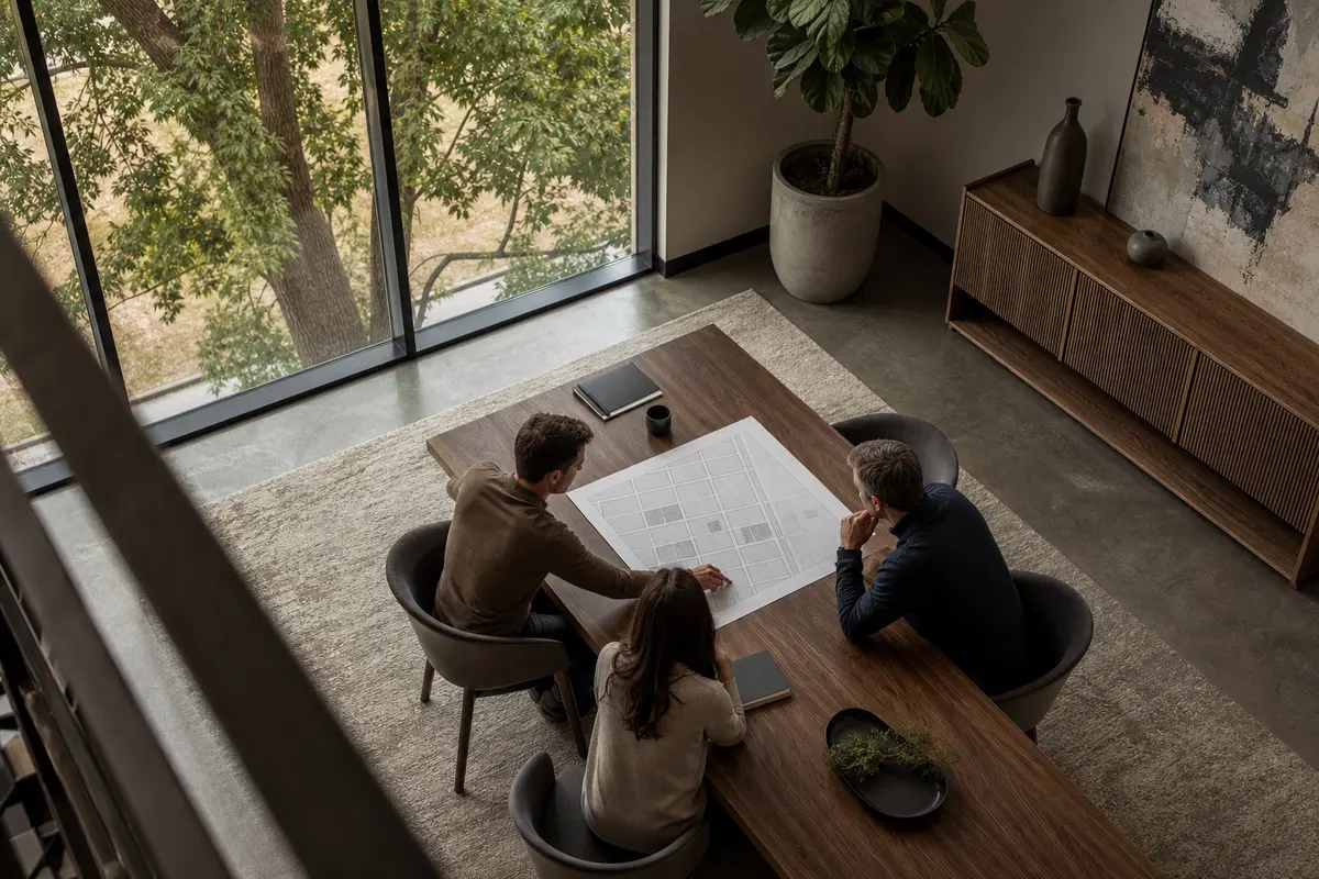 Editorial marketing planning scene for Grove City, Pennsylvania