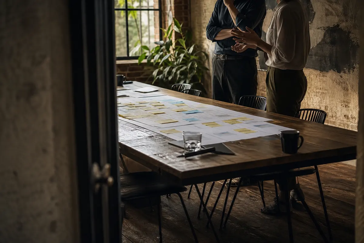 Editorial marketing planning scene for Hanover, Pennsylvania