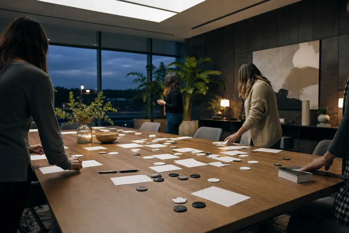 Editorial platform planning scene for Custom Software in Harrisburg, Pennsylvania