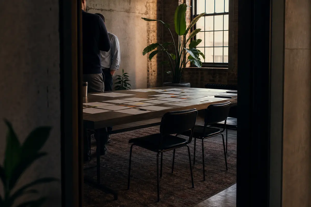 Editorial marketing planning scene for Hazleton, Pennsylvania