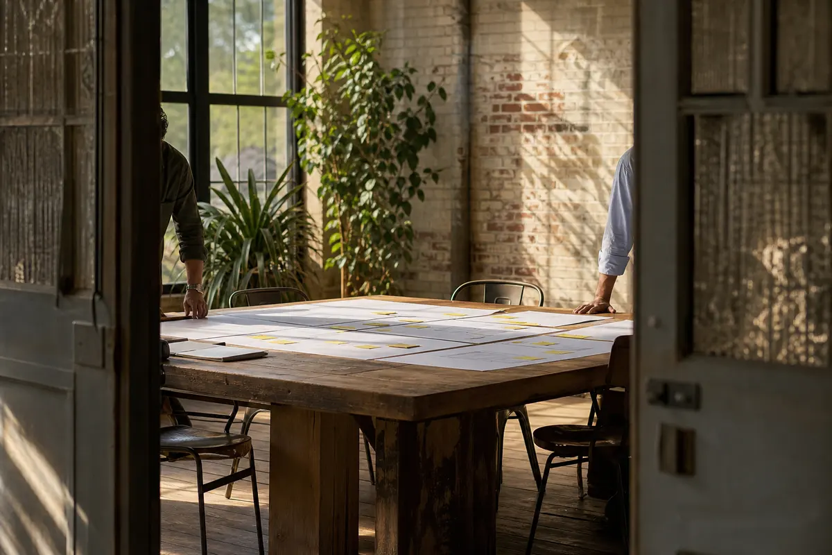 Editorial marketing planning scene for Kenmar, Pennsylvania