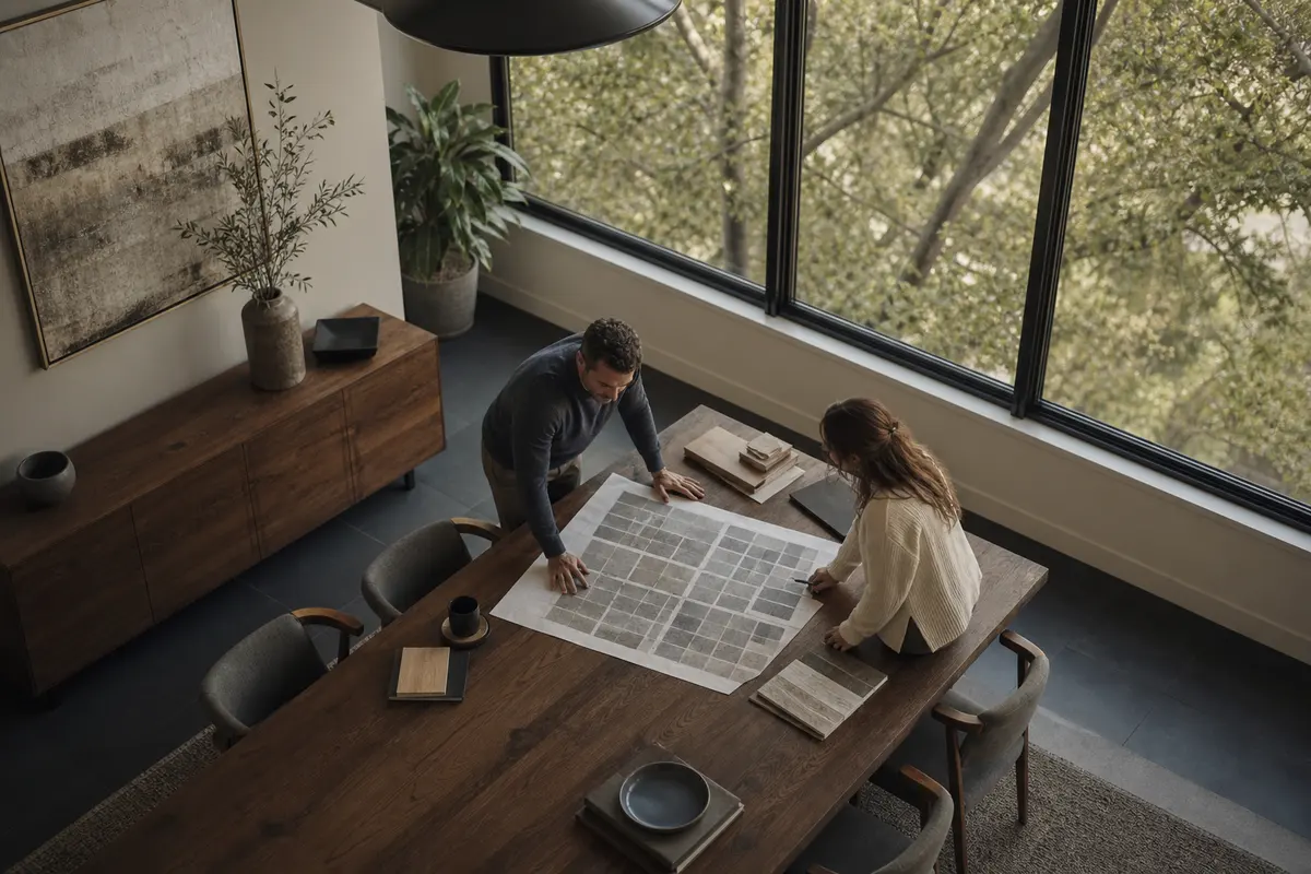 Editorial marketing planning scene for Manheim, Pennsylvania
