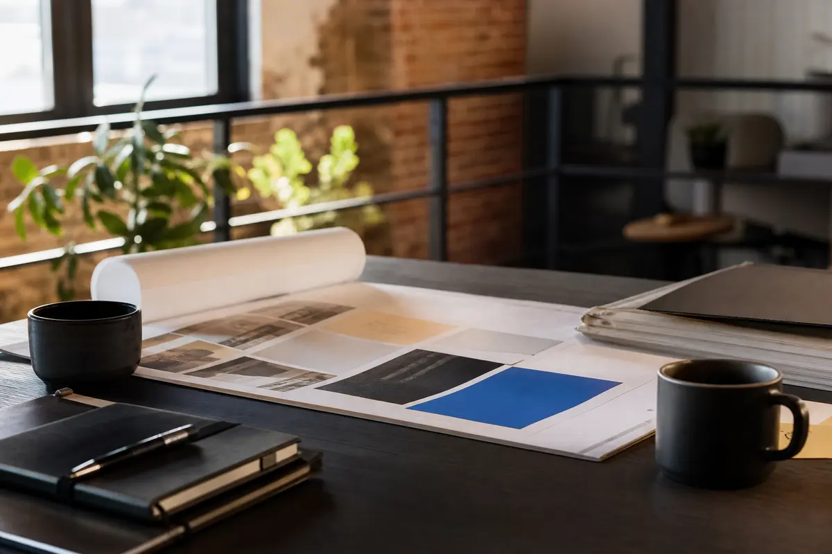 Editorial marketing planning scene for Maple Glen, Pennsylvania
