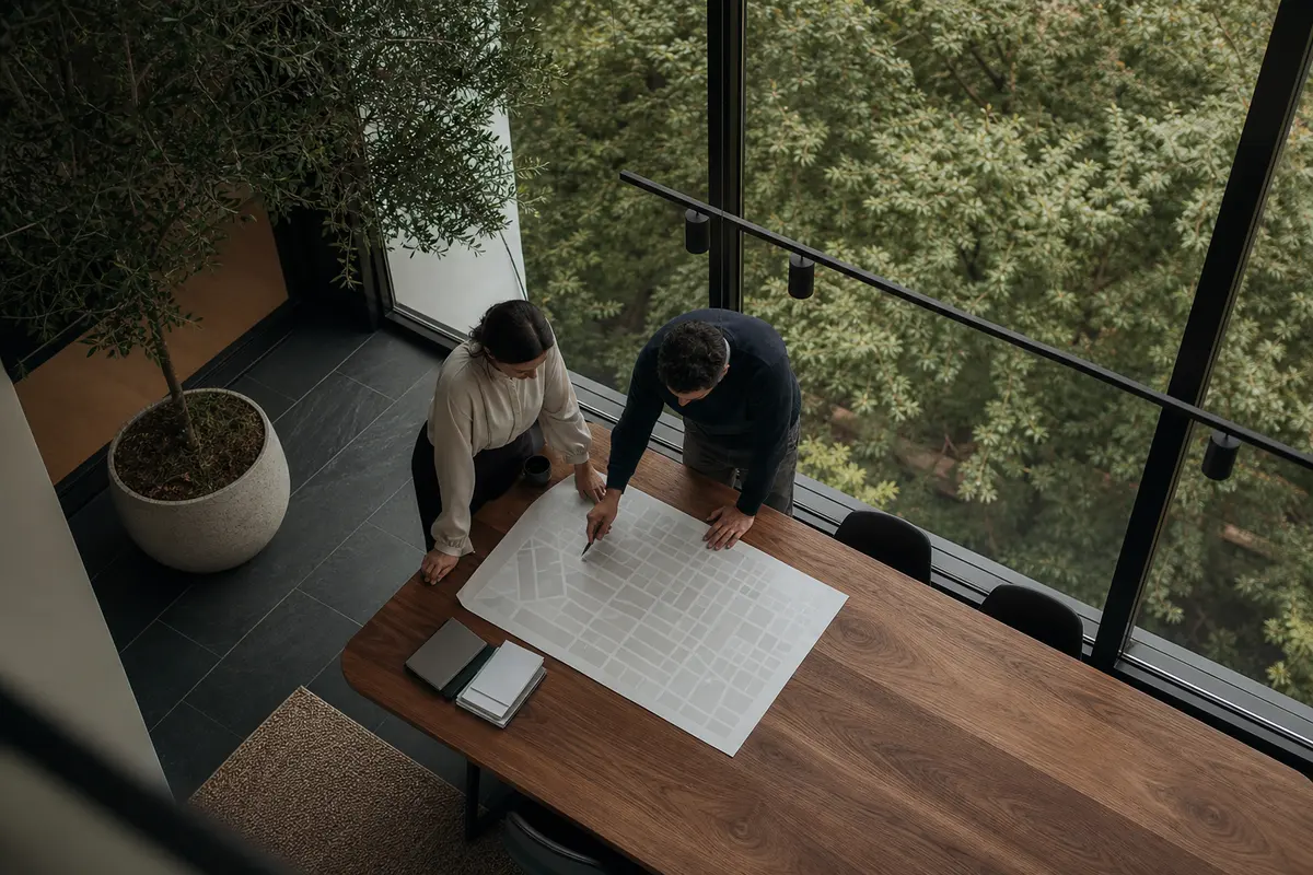Editorial marketing planning scene for Legal News in Parkville, Pennsylvania