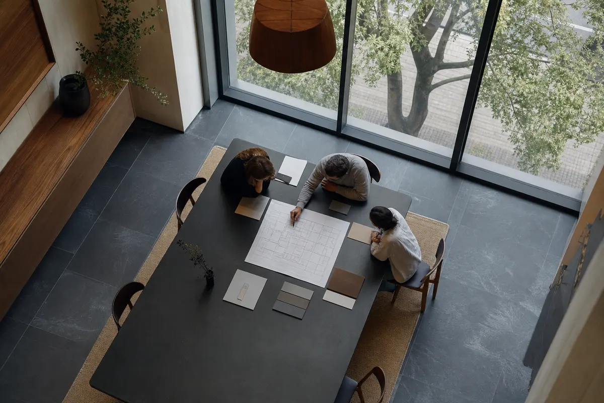 Editorial marketing planning scene for Philadelphia, Pennsylvania