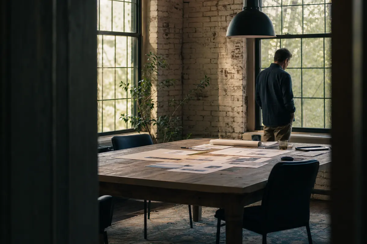 Editorial marketing planning scene for Programmatic SEO in Plum, Pennsylvania