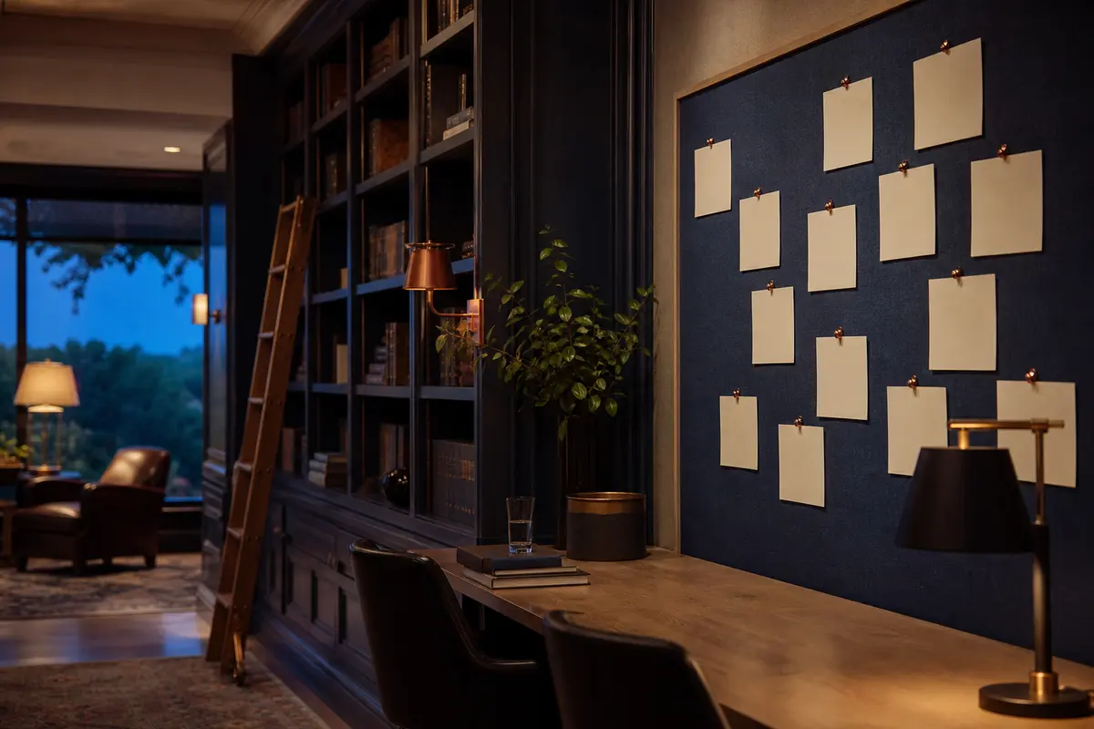 Editorial marketing planning scene for AI SEO in Sayre, Pennsylvania