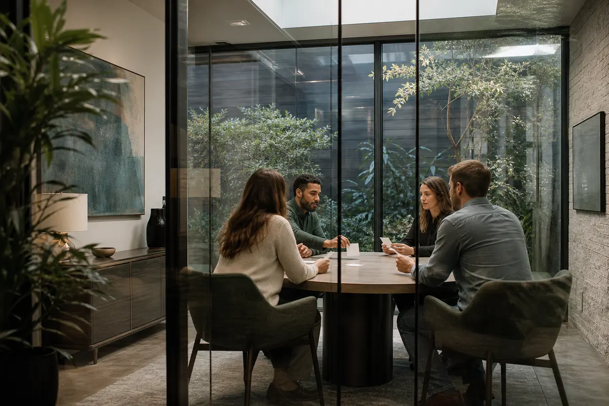 Editorial intake planning scene for Automation in Sharon, Pennsylvania
