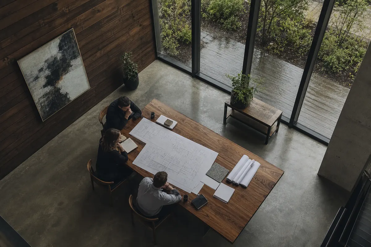 Editorial platform planning scene for Custom Software in Sharon, Pennsylvania