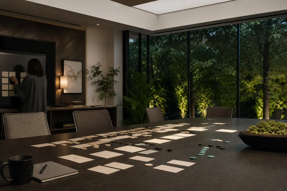 Editorial platform planning scene for Custom Software in Turtle Creek, Pennsylvania
