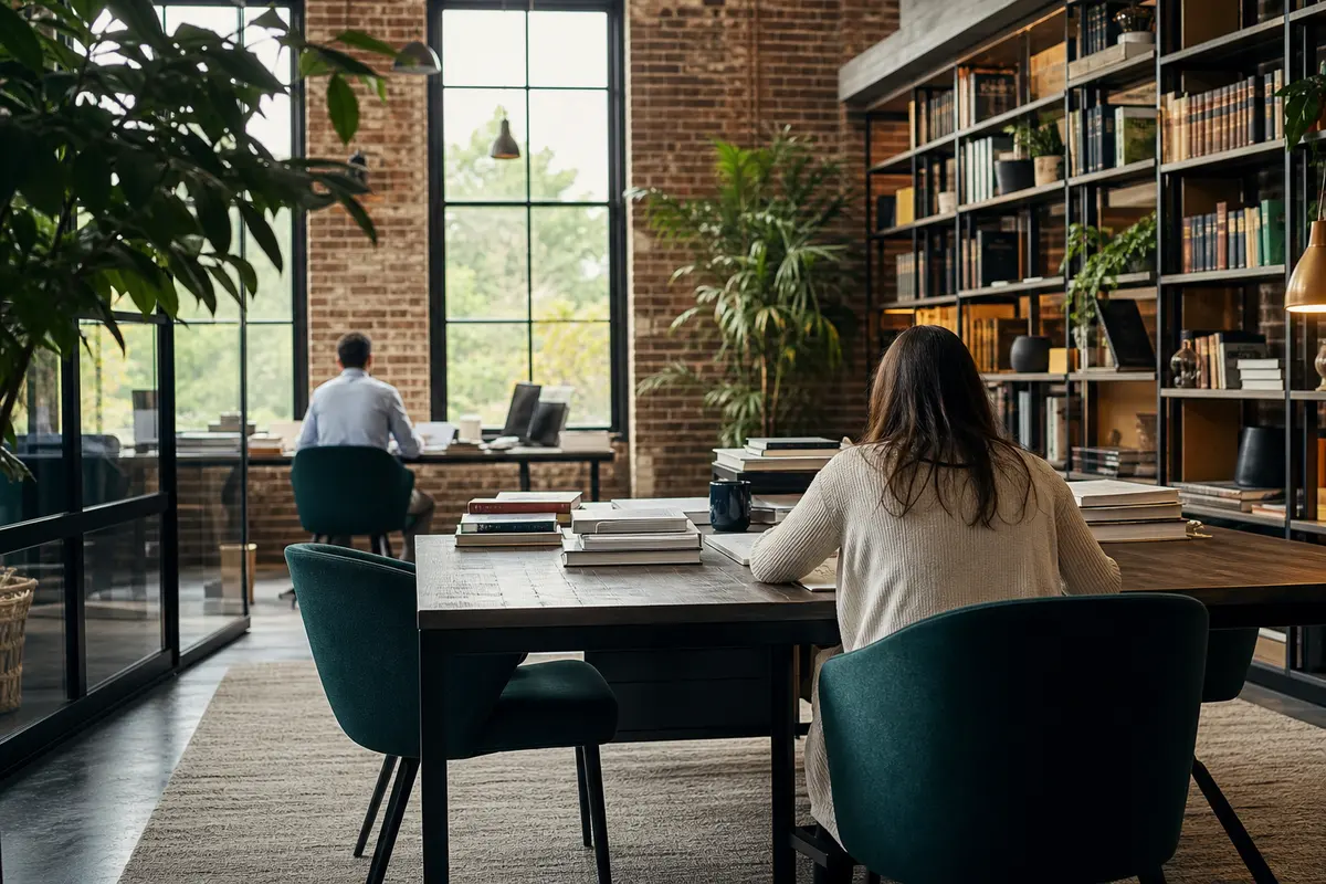Editorial marketing planning scene for West Chester, Pennsylvania