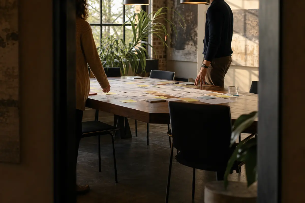 Editorial marketing planning scene for Legal News in West York, Pennsylvania