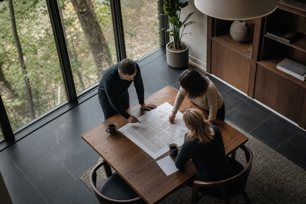 Editorial marketing planning scene for Legal News in Wyndmoor, Pennsylvania