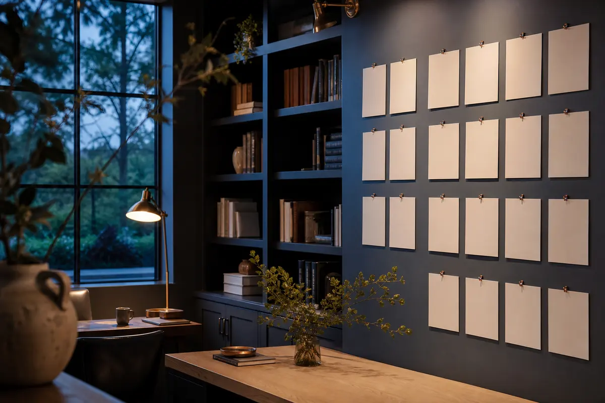 Editorial marketing planning scene for Glocester, Rhode Island