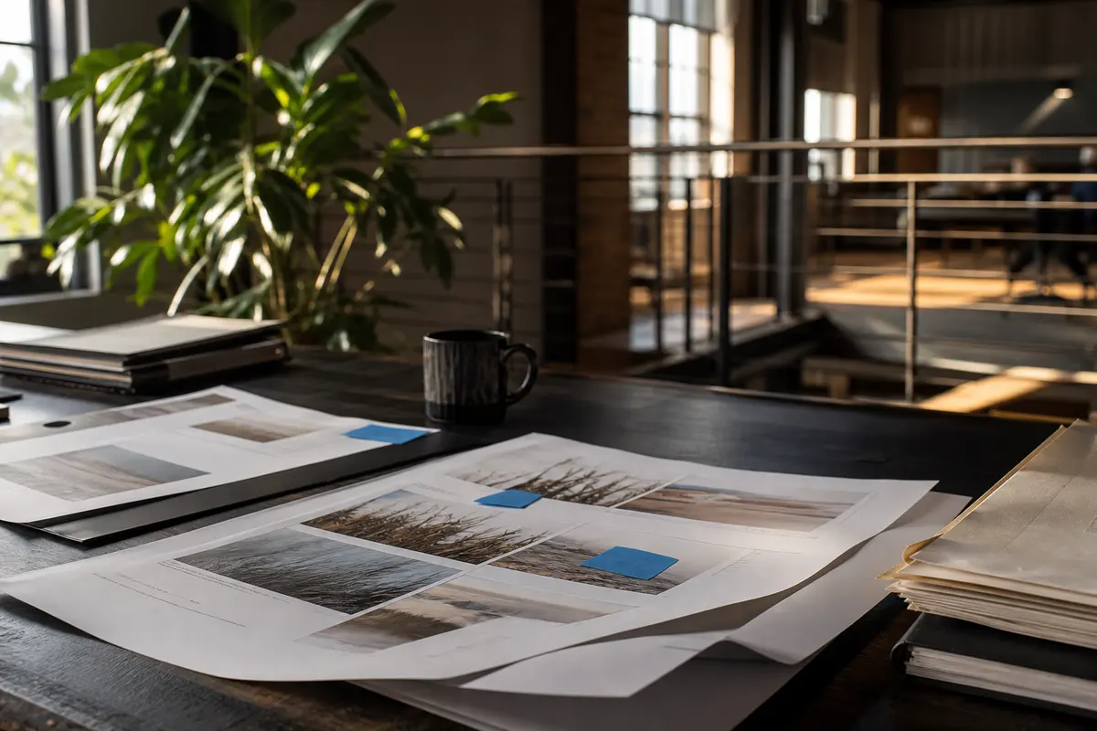 Editorial marketing planning scene for North Kingstown, Rhode Island