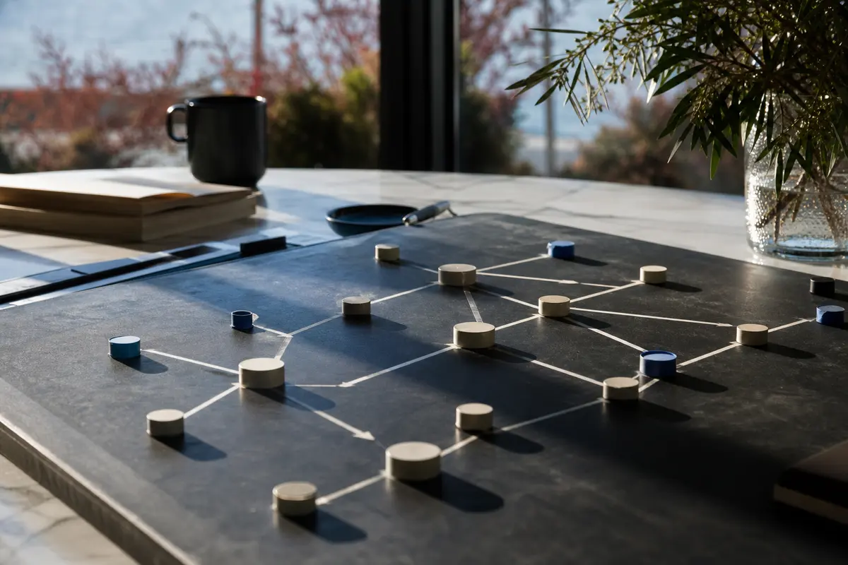 Editorial platform planning scene for Custom Software in Newport, Rhode Island