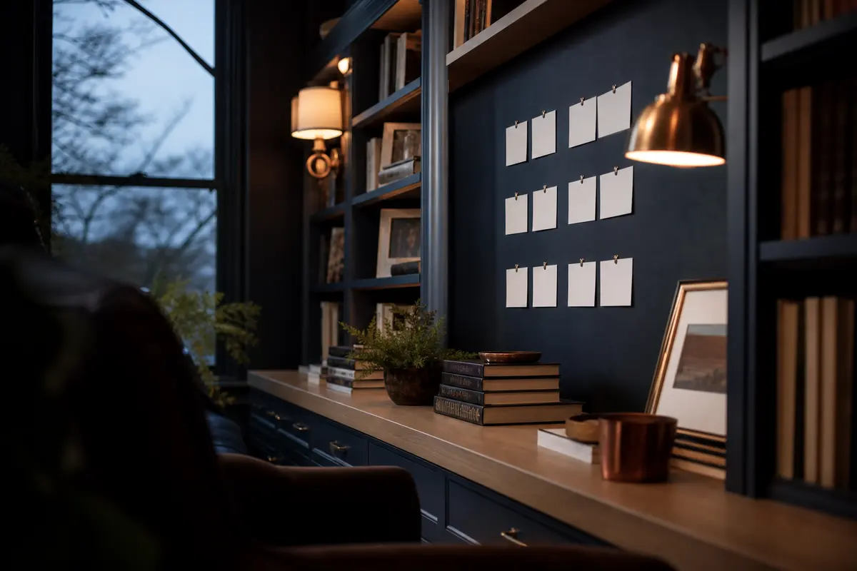 Editorial marketing planning scene for Newport East, Rhode Island