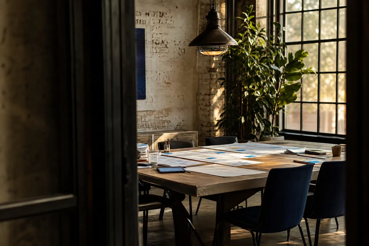 Editorial marketing planning scene for Tiverton, Rhode Island