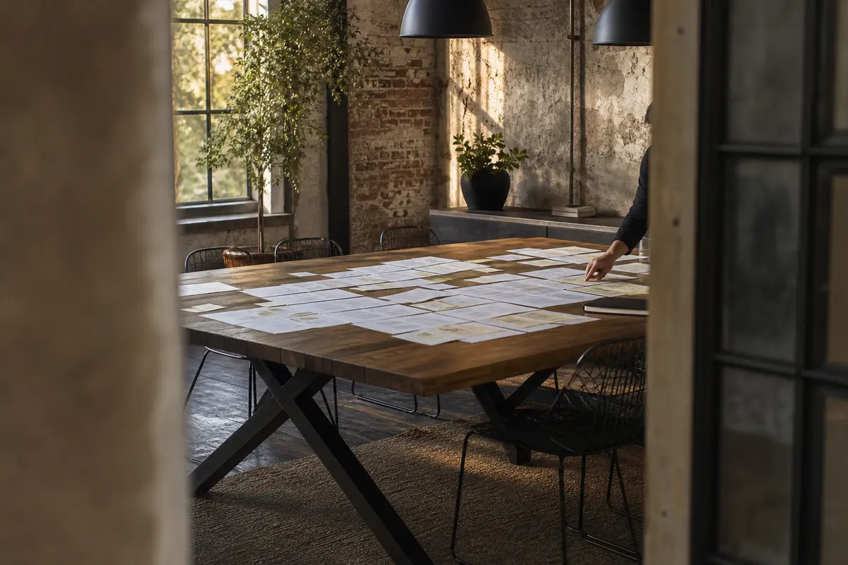 Editorial marketing planning scene for Reputation & Reviews in Central, South Carolina
