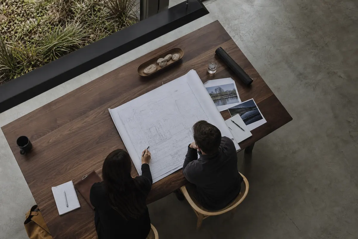 Editorial platform planning scene for Custom Software in Central, South Carolina