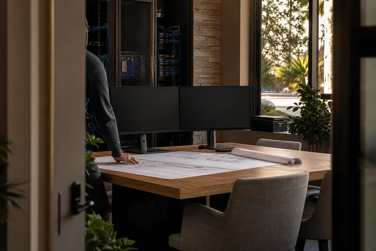 Editorial platform planning scene for Custom Software in Five Forks, South Carolina