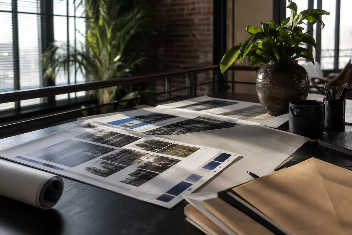 Editorial marketing planning scene for Florence, South Carolina