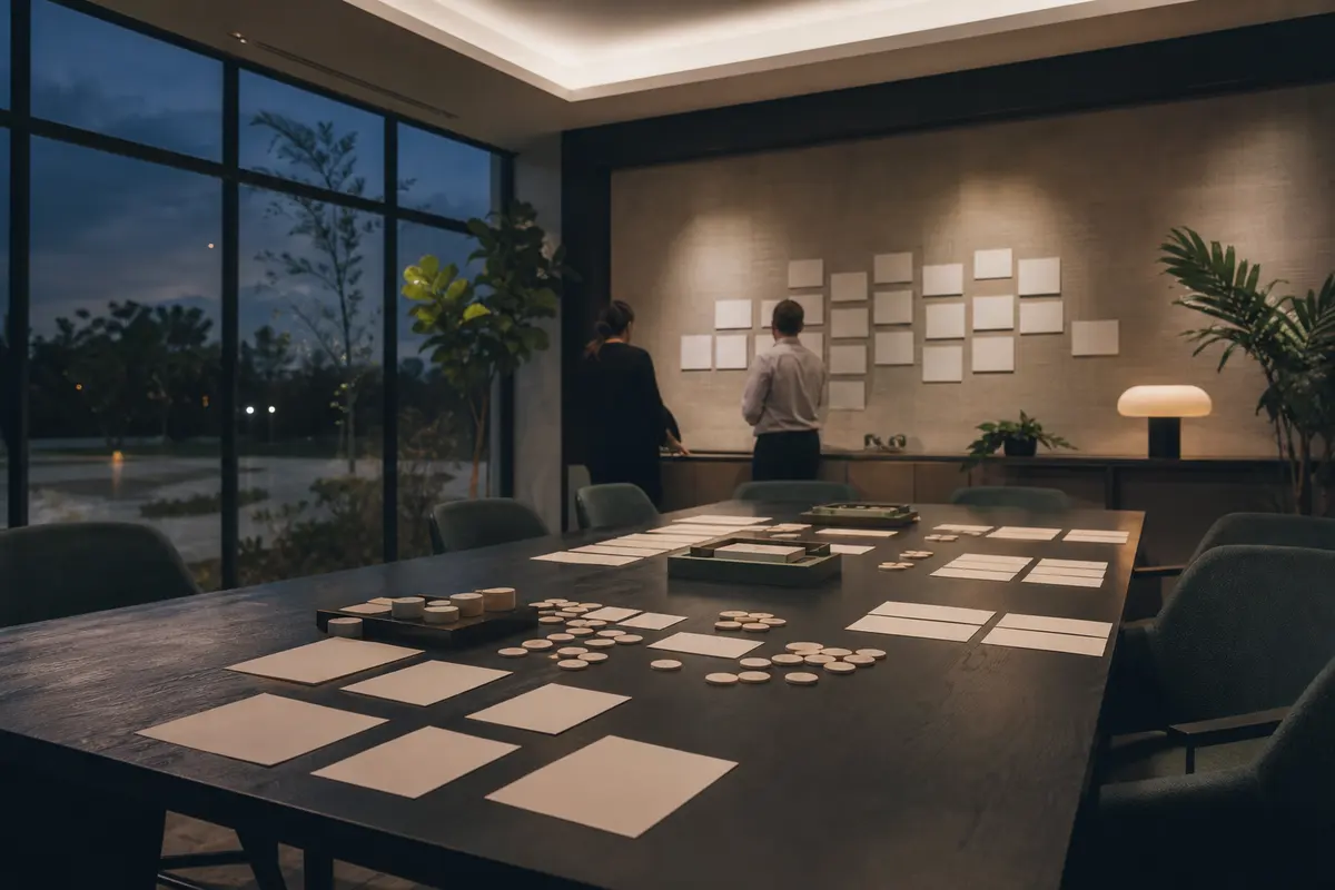Editorial platform planning scene for Custom Software in Florence, South Carolina