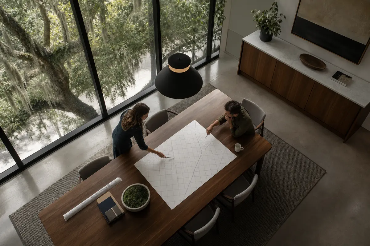 Editorial marketing planning scene for Programmatic SEO in Hanahan, South Carolina