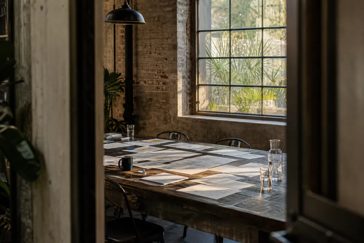 Editorial marketing planning scene for Legal News in Hilton Head Island, South Carolina