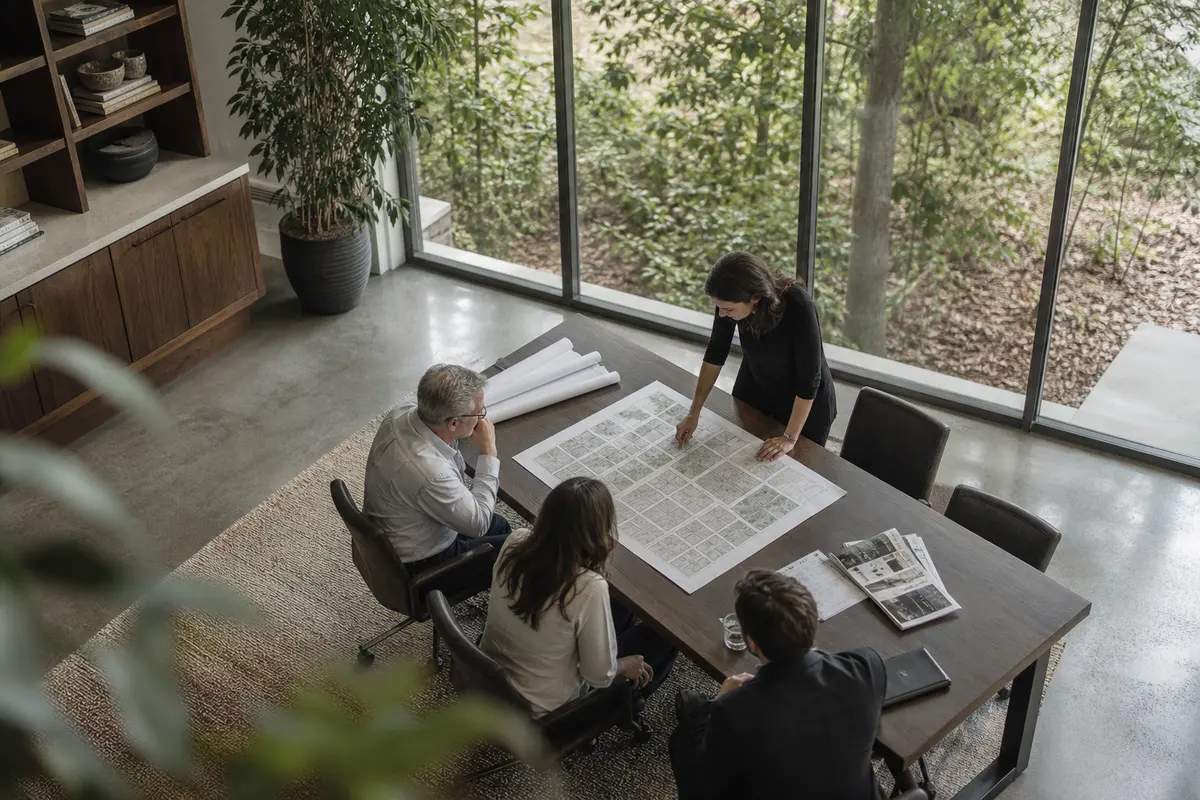 Editorial marketing planning scene for Programmatic SEO in Homeland Park, South Carolina