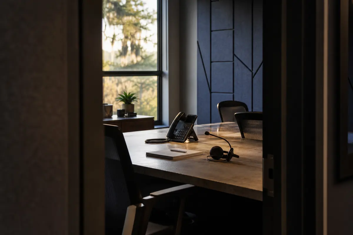 Editorial intake planning scene for AI Answering in Lancaster, South Carolina