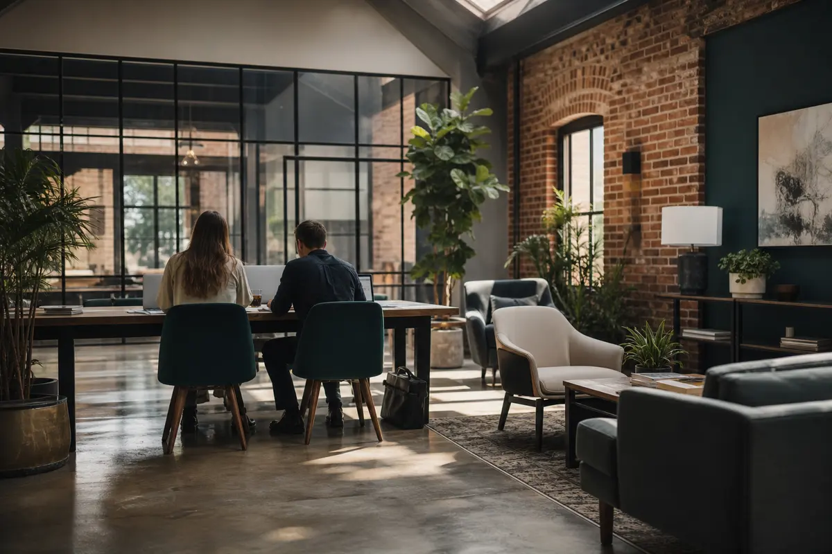 Editorial marketing planning scene for Laurens, South Carolina