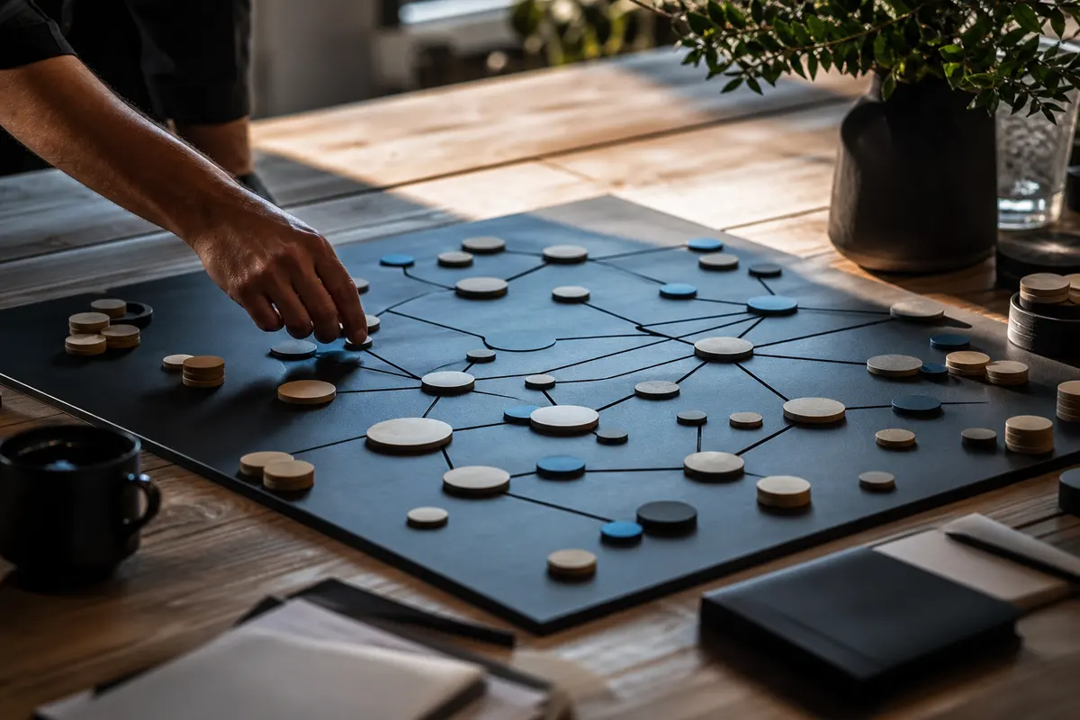 Editorial platform planning scene for Custom Software in Lexington, South Carolina