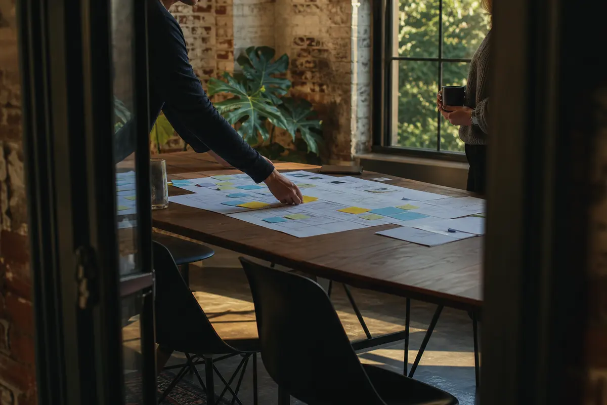 Editorial marketing planning scene for Reputation & Reviews in Piedmont, South Carolina