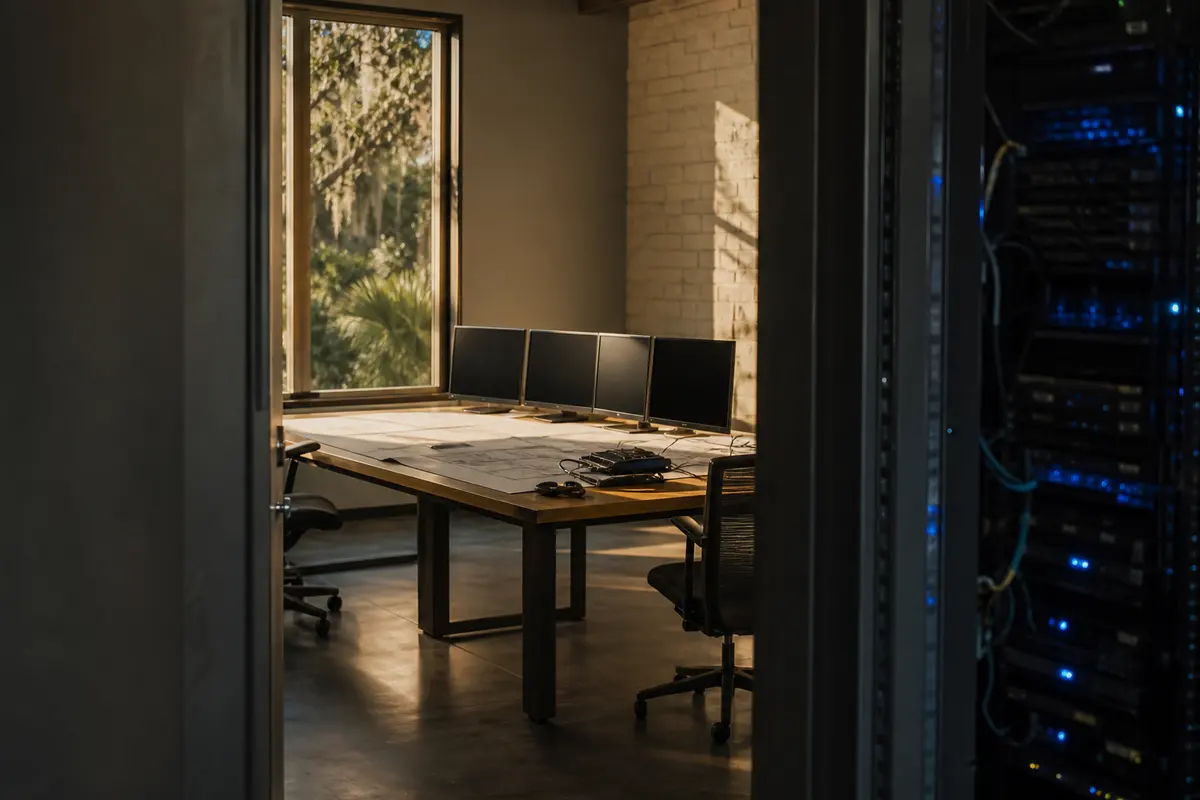 Editorial platform planning scene for Custom Software in Red Bank, South Carolina