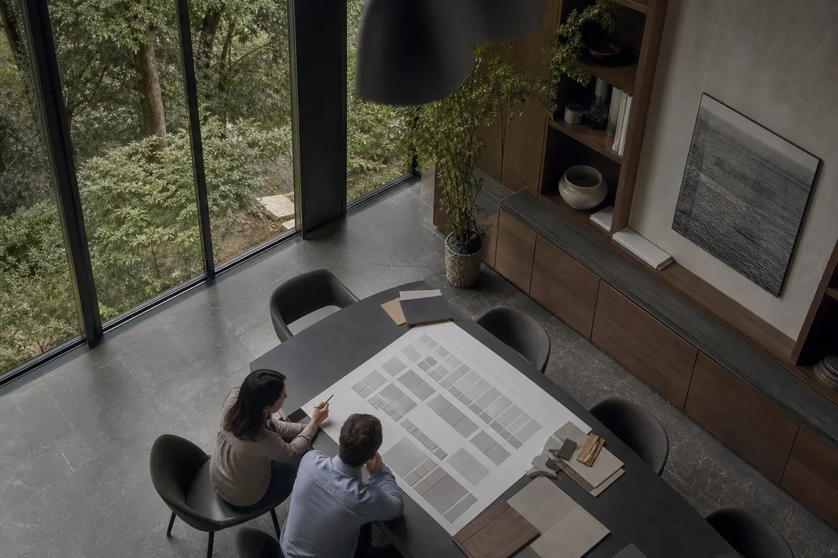 Editorial marketing planning scene for Sans Souci, South Carolina