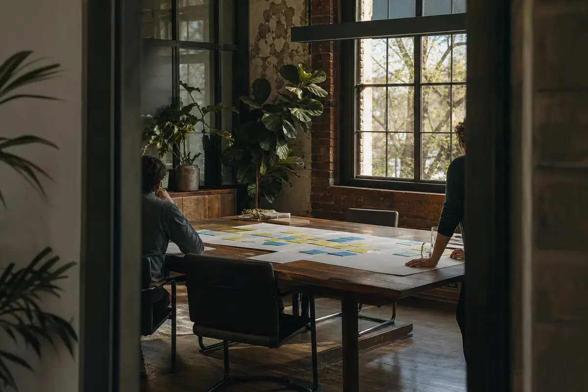 Editorial marketing planning scene for Sumter, South Carolina