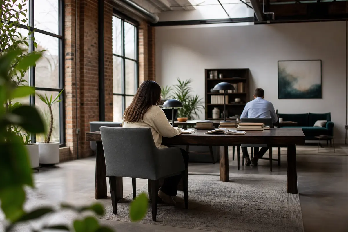 Editorial marketing planning scene for Taylors, South Carolina