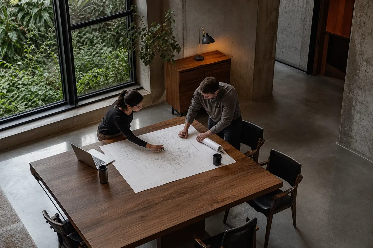 Editorial platform planning scene for Dedicated Hosting in Brookings, South Dakota