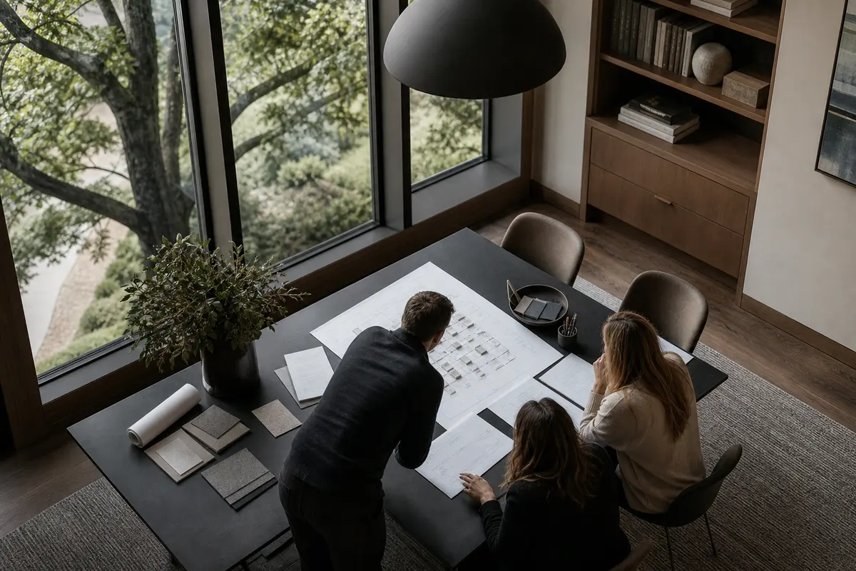 Editorial marketing planning scene for Arlington, Tennessee