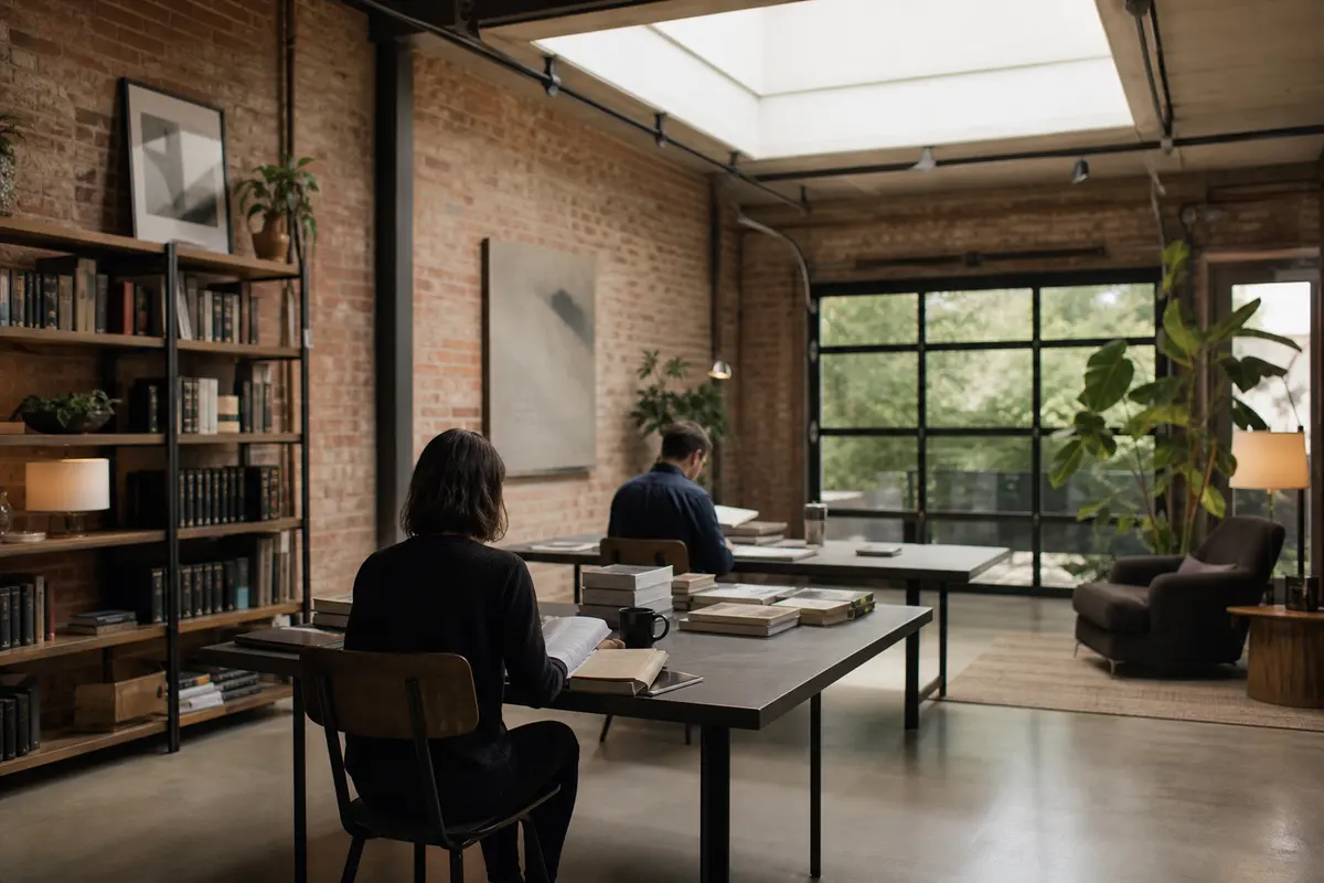 Editorial marketing planning scene for Clinton, Tennessee