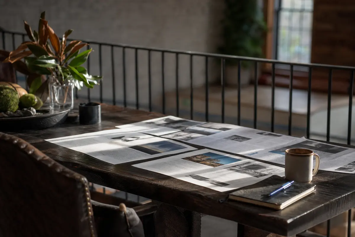 Editorial marketing planning scene for Legal News in Dickson, Tennessee