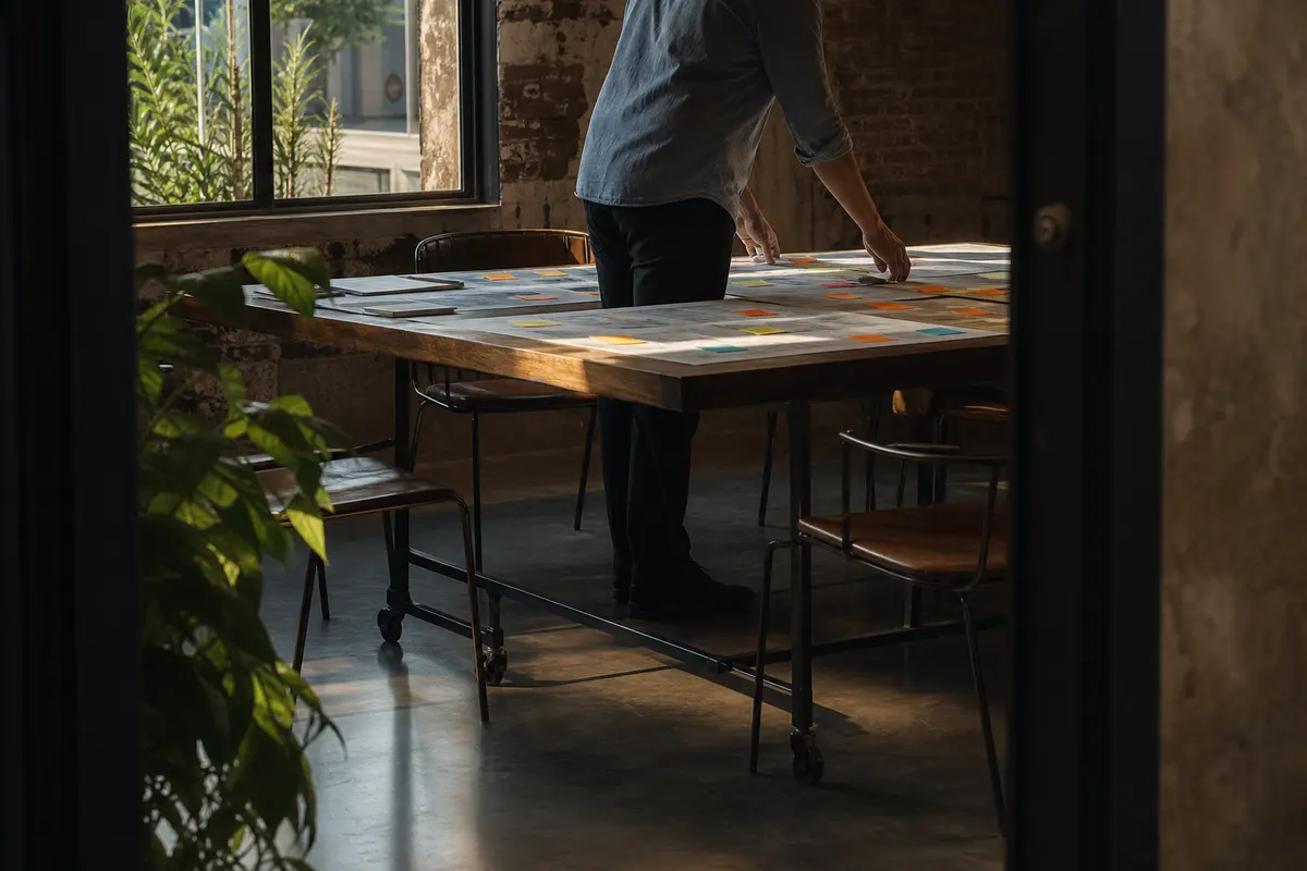 Editorial marketing planning scene for Programmatic SEO in Dunlap, Tennessee