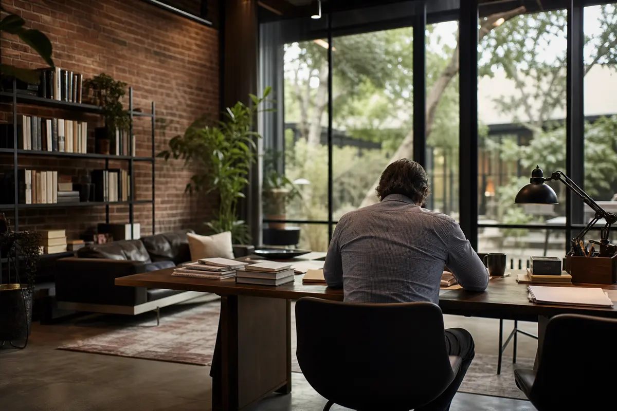 Editorial marketing planning scene for Fairfield Glade, Tennessee