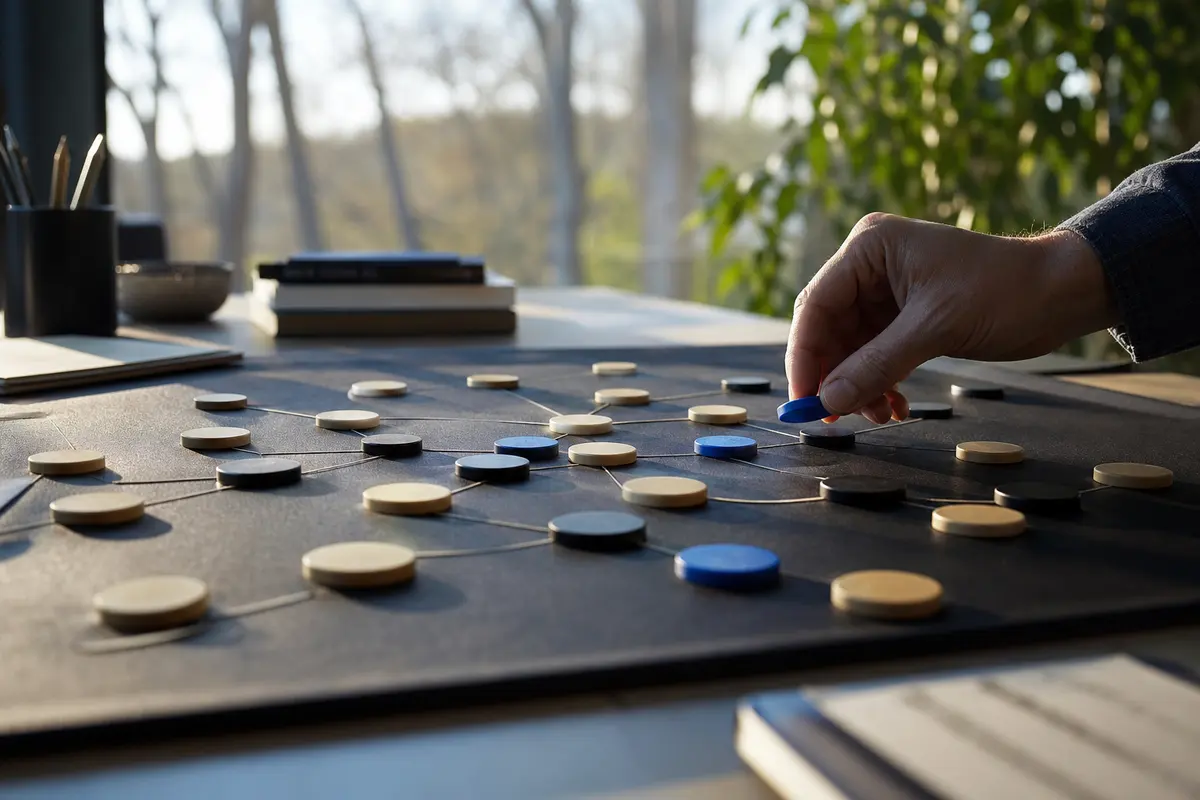 Editorial platform planning scene for Custom Software in Fairview, Tennessee